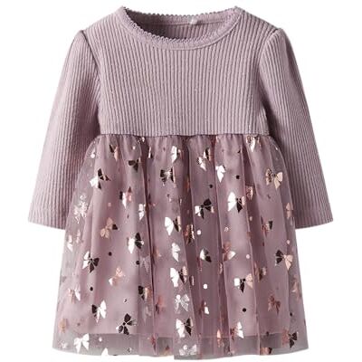 NAME IT Nbfrosally Ls klänning, Keepsake Lilac, 56 NAME IT Nbfrosally Ls klänning, Keepsake Lilac, 56