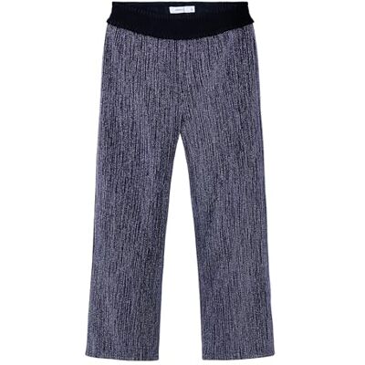 NAME IT Girl byxor Wide Fit, Lavender Mist, 140 NAME IT Girl byxor Wide Fit, Lavender Mist, 140