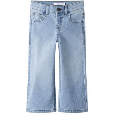 NAME IT Nmfrose Wide Jeans 1061-Dt Tb, Ljusblå denim, 116 NAME IT Nmfrose Wide Jeans 1061-Dt Tb, Ljusblå denim, 116