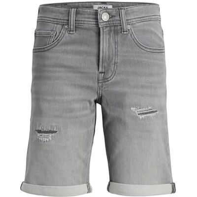JACK&JONES JUNIOR Jjirick Jjicon shorts ge 380 I.K Sn Jnr, Grå denim, 152 JACK&JONES JUNIOR Jjirick Jjicon shorts ge 380 I.K Sn Jnr, Grå denim, 152