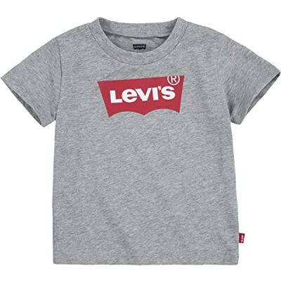 Levi's Baby pojkar Lvb S/S Batwing Tee 6e8157 T-shirt, grå ljunga, 18 månader Levi's Baby pojkar Lvb S/S Batwing Tee 6e8157 T-shirt, grå ljunga, 18 månader