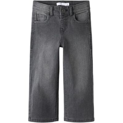NAME IT Nmfrose Wide Jeans 1061-Dt TB, mediumgrå denim, 104 flicka, Medium grå denim, 104 NAME IT Nmfrose Wide Jeans 1061-Dt TB, mediumgrå denim, 104 flicka, Medium grå denim, 104