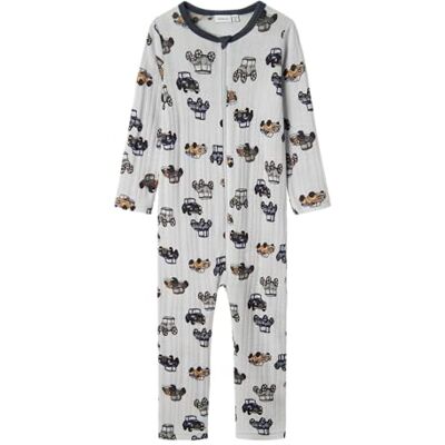 NAME IT Pojkar Nmmwang ull Nightsuit Noos pyjamas, GRÅ, 104 NAME IT Pojkar Nmmwang ull Nightsuit Noos pyjamas, GRÅ, 104