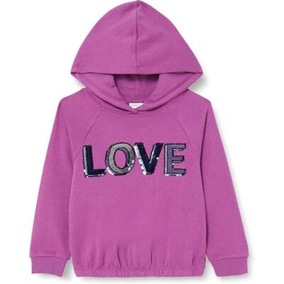 NAME IT Flicka Nkfrida Ls Boxy SWE Hood Bru Pb huvtröja, Hyacint-violett, 116 NAME IT Flicka Nkfrida Ls Boxy SWE Hood Bru Pb huvtröja, Hyacint-violett, 116