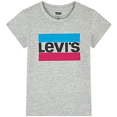 Levi's Kids T-shirt för flickor, Grå ljung, 3 År Levi's Kids T-shirt för flickor, Grå ljung, 3 År