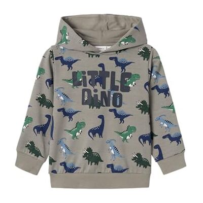 NAME IT Pojkar Nmmkuno Sweat Wh Unb huvtröja, Wild Duve, 98 NAME IT Pojkar Nmmkuno Sweat Wh Unb huvtröja, Wild Duve, 98