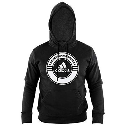 adidas Unisex huvtröja strid sport Schwarz/Weiß Small adidas Unisex huvtröja strid sport Schwarz/Weiß Small