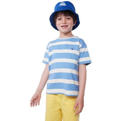 Petit Bateau Barn och pojkar kortärmad T-shirt, Alaska/lavin, 6 år Petit Bateau Barn och pojkar kortärmad T-shirt, Alaska/lavin, 6 år