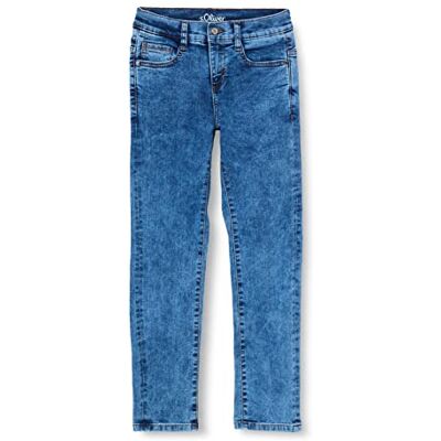 s.Oliver Junior pojkjeans, Pete raka ben, BLÅ, 134 cm s.Oliver Junior pojkjeans, Pete raka ben, BLÅ, 134 cm
