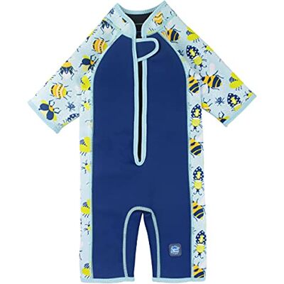 Splash About Unisex Youth Shortie-baddräkt barn kort våtdräkt, bugs livstid, 2–4 år EU Splash About Unisex Youth Shortie-baddräkt barn kort våtdräkt, bugs livstid, 2–4 år EU