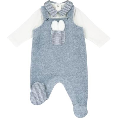 Chicco Sovkläder för pojkar och småbarn, Ljusgrå, 12 mesi Chicco Sovkläder för pojkar och småbarn, Ljusgrå, 12 mesi
