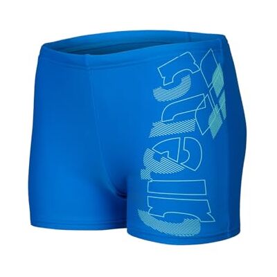 ARENA Feel Boys' Tales badshorts, Blått Kina-vatten, 40 ARENA Feel Boys' Tales badshorts, Blått Kina-vatten, 40