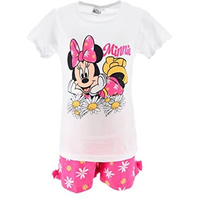Disney Electric Fiesta Pyjamas-set för flickor, Vitt och blått, 8 �r Disney Electric Fiesta Pyjamas-set för flickor, Vitt och blått, 8 �r