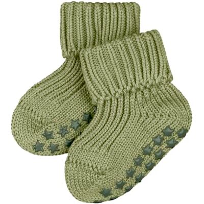 FALKE Unisex Baby Stoppstrumpor Catspads Cotton B Hp bomull halkfria noppor 1 par, grön Ferngreen 7084, 80–92, Grön Ferngreen 7084, 80-92 FALKE Unisex Baby Stoppstrumpor Catspads Cotton B Hp bomull halkfria noppor 1 par, grön Ferngreen 7084, 80–92, Grön Ferngreen 7084, 80-92
