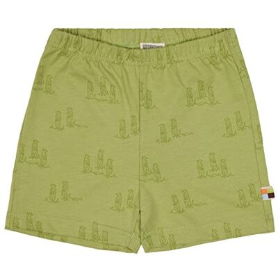 loud + proud Unisex barntryck, GOTS certifierade shorts, avokado, 98/104, Avokado loud + proud Unisex barntryck, GOTS certifierade shorts, avokado, 98/104, Avokado