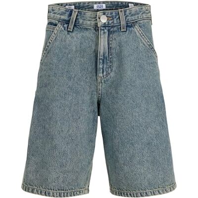 JACK & JONES Jjialex Jjcarpenter shorts AKM 148 Jnr, Blå denim, 158 JACK & JONES Jjialex Jjcarpenter shorts AKM 148 Jnr, Blå denim, 158