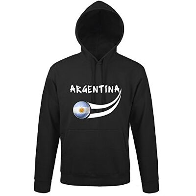 Supportershop pojkar Argentina tröja, svart, m Supportershop pojkar Argentina tröja, svart, m