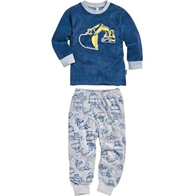 Playshoes Pojkar grävmaskin baby och småbarn pyjamas, marinblå, normal, marinblå, 92 cm Playshoes Pojkar grävmaskin baby och småbarn pyjamas, marinblå, normal, marinblå, 92 cm