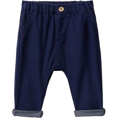 United Unisex bebis byxor, Blå, 12 månader United Unisex bebis byxor, Blå, 12 månader