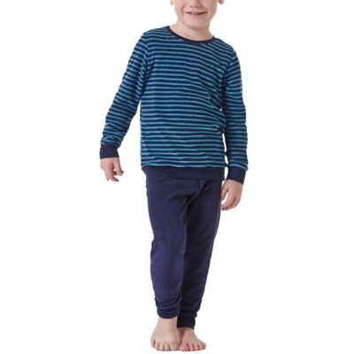 Schiesser pyjamas för pojkar, Mörkblå_181866, 92 cm Schiesser pyjamas för pojkar, Mörkblå_181866, 92 cm