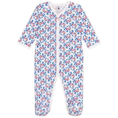 Petit Bateau baby flicka sova gott, Vit/flerfärgad, 24 månader Petit Bateau baby flicka sova gott, Vit/flerfärgad, 24 månader