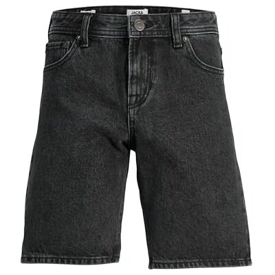 JACK&JONES JUNIOR Jjichris Jjorig. Shorts Mf 823 Sn 24 Jnr, Svart denim, 116 JACK&JONES JUNIOR Jjichris Jjorig. Shorts Mf 823 Sn 24 Jnr, Svart denim, 116