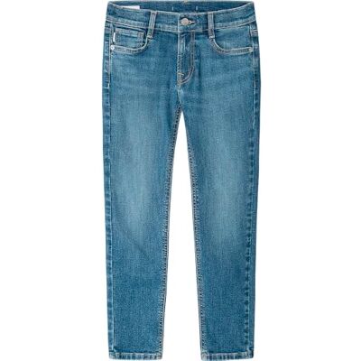 Pepe Jeans pojke avsmalnande Asher Jeans, blå (Denim-4AB), 6, Blå (Denim-4ab), 6 år Pepe Jeans pojke avsmalnande Asher Jeans, blå (Denim-4AB), 6, Blå (Denim-4ab), 6 år