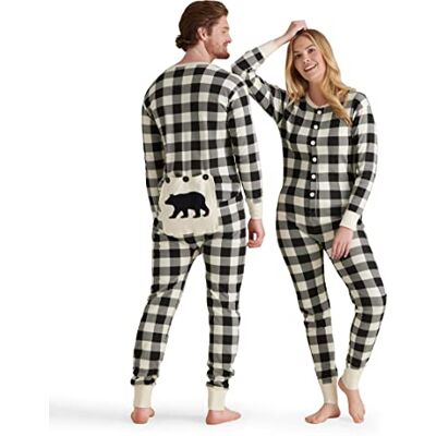 Little Blue House Hatley Unionsdräkt pyjamasset, Krämfärgad pläd, 18-24 Månader Little Blue House Hatley Unionsdräkt pyjamasset, Krämfärgad pläd, 18-24 Månader