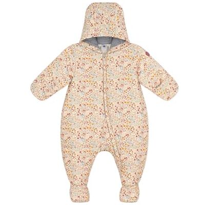 Petit Bateau Långärmad kombipilot för bebisar, Avalanche/Multico, 3 månader Petit Bateau Långärmad kombipilot för bebisar, Avalanche/Multico, 3 månader