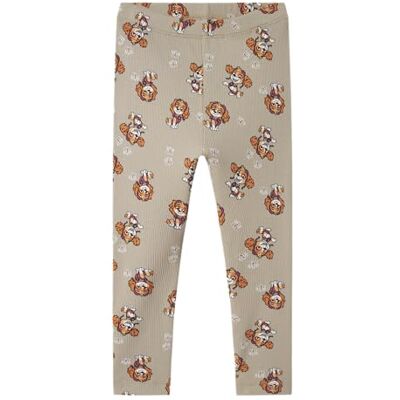NAME IT Namn IT Nmfsanina Paw Legging Cplg, Island Fossil, 98 NAME IT Namn IT Nmfsanina Paw Legging Cplg, Island Fossil, 98