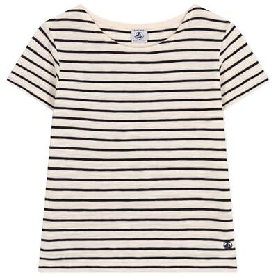 Petit Bateau T-shirt för flickor, Lavin/rökning, 3 �r Petit Bateau T-shirt för flickor, Lavin/rökning, 3 �r