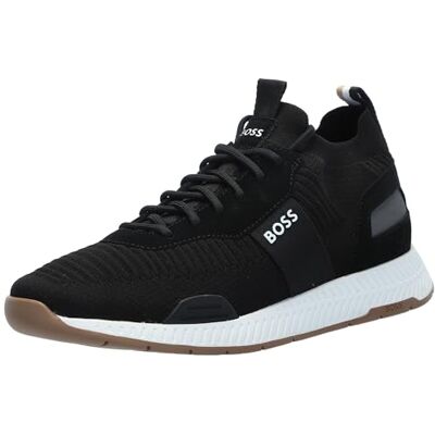 Boss Structured Knit Sock Löparsneakers, mörk kol, 9 herr, Mörkt kol, 9 Boss Structured Knit Sock Löparsneakers, mörk kol, 9 herr, Mörkt kol, 9