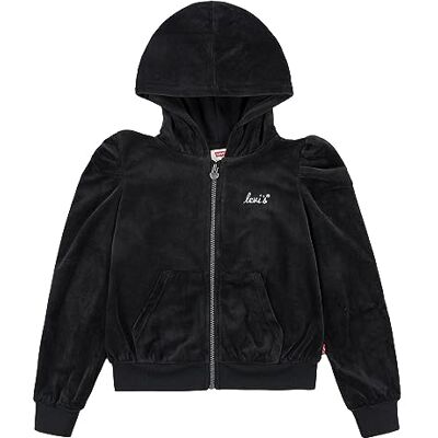 Levi's Lvg Meet and Greet Velour Hood 3ej171 huvtröja, kaviar, 4 år Levi's Lvg Meet and Greet Velour Hood 3ej171 huvtröja, kaviar, 4 år