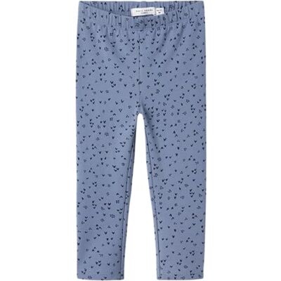 NAME IT flicka Nmfdavina AOP SWE Bru leggings, Vild vind: hjärtan, 110 NAME IT flicka Nmfdavina AOP SWE Bru leggings, Vild vind: hjärtan, 110