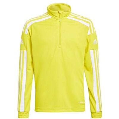 adidas unisex barn Sweatshirt Squadra 21 Training Top, Team Yellow/White, 15-16 år adidas unisex barn Sweatshirt Squadra 21 Training Top, Team Yellow/White, 15-16 år
