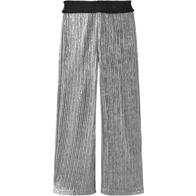 NAME IT Namn IT Nkfreneing Wide byxa, SILVER, 128 NAME IT Namn IT Nkfreneing Wide byxa, SILVER, 128