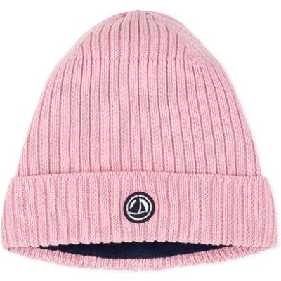 Petit Bateau Barnmössa i fleece fodrad, Charm, 10-12 ans Petit Bateau Barnmössa i fleece fodrad, Charm, 10-12 ans