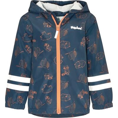 Playshoes Unisex barn regnjacka vind och vattentät regnrock regnkläder, Skogsdjur marin, 98 Playshoes Unisex barn regnjacka vind och vattentät regnrock regnkläder, Skogsdjur marin, 98
