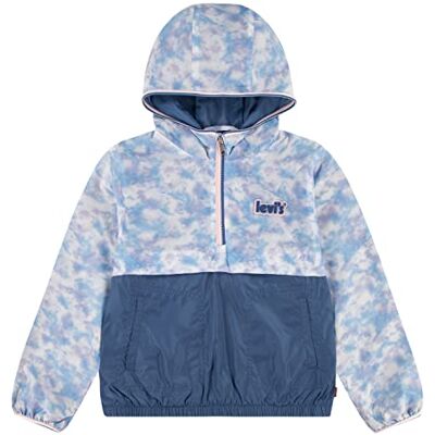 Levi's Kids Lvg färgblockerad anorak flicka 10-16 år, Sann marinblå, 10 År Levi's Kids Lvg färgblockerad anorak flicka 10-16 år, Sann marinblå, 10 År