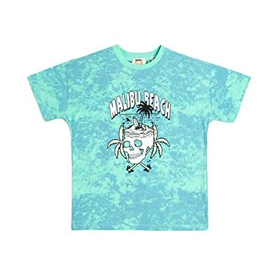 Koton Boys's kortärmad tryckt tie-dye mönstrad bomull T-shirt, Lila design (03f), 4-5 Jahre Koton Boys's kortärmad tryckt tie-dye mönstrad bomull T-shirt, Lila design (03f), 4-5 Jahre