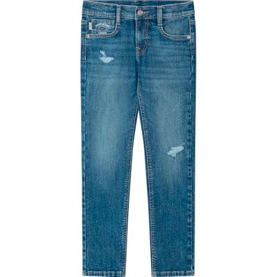 Pepe Jeans pojkar smal passform FS sliten MED. Blå jeans, blå (Denim-4WC), 10, Blå (Denim-4wc), 10 år Pepe Jeans pojkar smal passform FS sliten MED. Blå jeans, blå (Denim-4WC), 10, Blå (Denim-4wc), 10 år