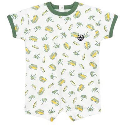 Petit Bateau Combicourt Barn Barn, Vit/flerfärgad, 24 mesi Petit Bateau Combicourt Barn Barn, Vit/flerfärgad, 24 mesi