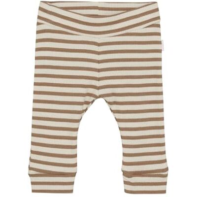 Noppies Baby unisex byxor surry slim fit, Randigt mönster medium brun – N428, 56 Noppies Baby unisex byxor surry slim fit, Randigt mönster medium brun – N428, 56