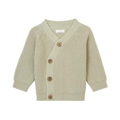 Noppies Unisex baby cardigan Geldo långärmad kofta, Moss grå – N202, 62 cm Noppies Unisex baby cardigan Geldo långärmad kofta, Moss grå – N202, 62 cm