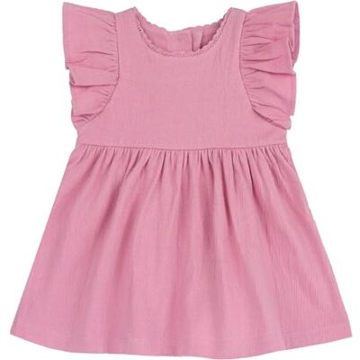 Chicco Klänning, Medium rosa, 6 månader Chicco Klänning, Medium rosa, 6 månader