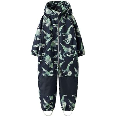 NAME IT Nmmalfa08 Softshell Suit AOP 1Fo Noos, Mörk safir, 86 NAME IT Nmmalfa08 Softshell Suit AOP 1Fo Noos, Mörk safir, 86