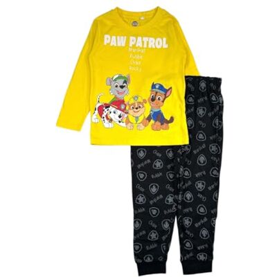 Disney Paw Patrol-pyjamas, bekväm och elegant, Paw Patrol-design, perfekt för vinternätter, Gult, 24 M�nader Disney Paw Patrol-pyjamas, bekväm och elegant, Paw Patrol-design, perfekt för vinternätter, Gult, 24 M�nader