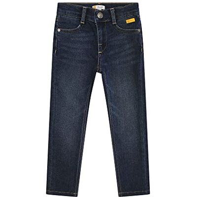 Steiff Unisex barn mini basic jeans, marinblå blazer, 98 Steiff Unisex barn mini basic jeans, marinblå blazer, 98