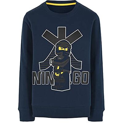 Lego Pojkar ninjago tröja sweatshirt, Mörk marinblå, 92 cm Lego Pojkar ninjago tröja sweatshirt, Mörk marinblå, 92 cm