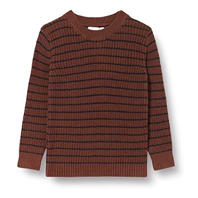 NAME IT Pojkar Nmmrulf Ls Knit Camp tröjor, Rocky Road, 86 cm NAME IT Pojkar Nmmrulf Ls Knit Camp tröjor, Rocky Road, 86 cm